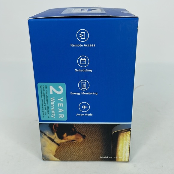 New TP-Link HS110 Smart Wi-Fi Plug w/Energy Monitoring-Works With Alexa - Picture 3 of 6